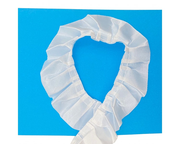 Nastro con Ruches Satinato | 5,5cm x 10m Nastro con Ruches Satinato | 5,5cm x 10m