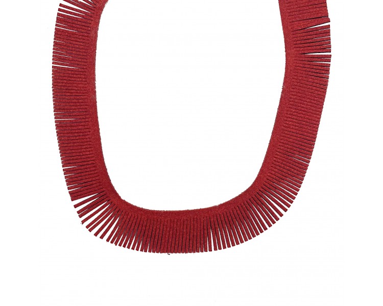 Nastro con Frangia in Finto Camoscio | 3cm x 1m Nastro con Frangia in Finto Camoscio | 3cm x 1m