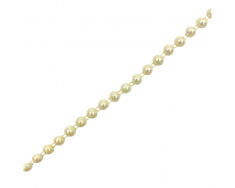 Filo con Mezze Perle | 1cm x 1m Filo con Mezze Perle | 1cm x 1m