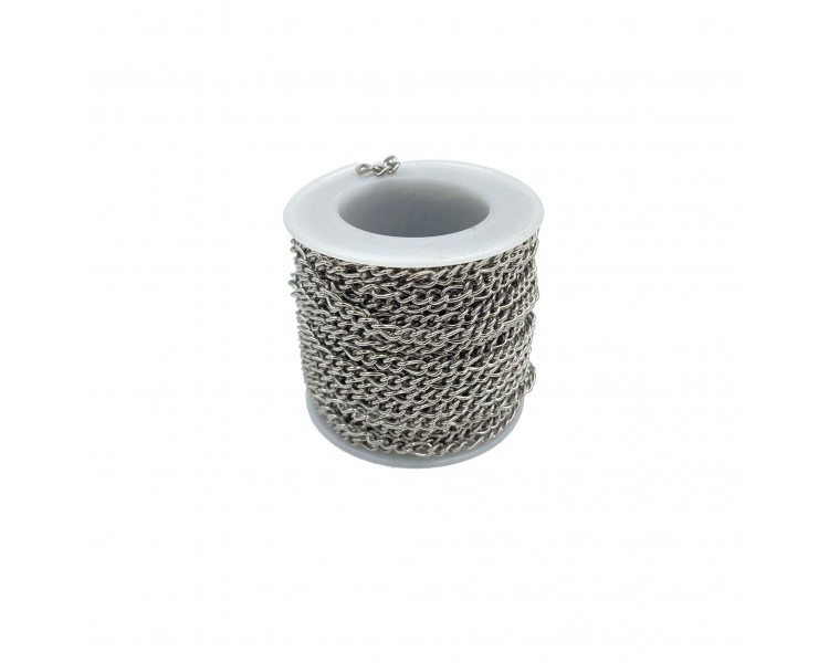 Catena in Acciaio INOX 4mm x 1m Catena in Acciaio INOX 4mm x 1m