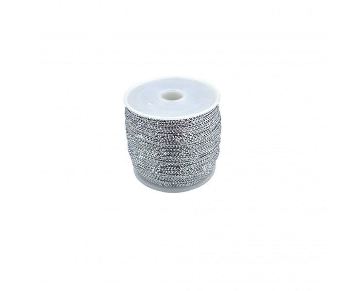 Filo Argentato Intrecciato | 1mm x 100m Filo Argentato Intrecciato | 1mm x 100m