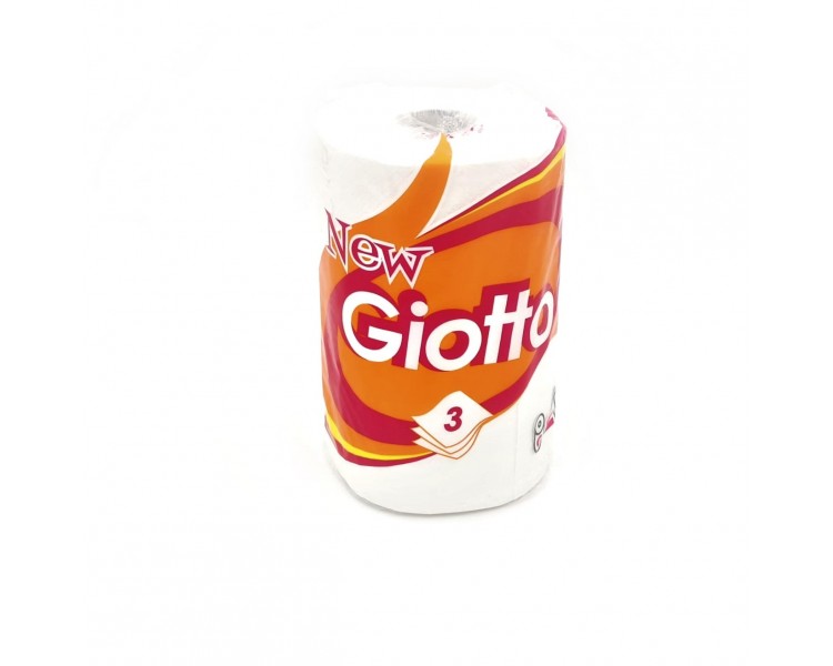 Rotolo Asciugatutto Cellulosa "Giotto" | 3 veli / 220 strappi Rotolo Asciugatutto Cellulosa "Giotto" | 3 veli / 220 strappi