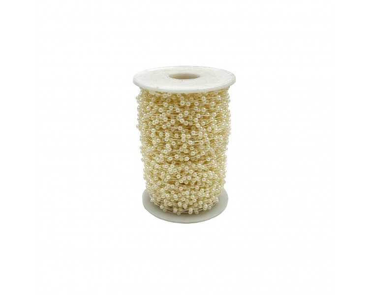 Filo Decorativo con Perle | 3mm x 1m Filo Decorativo con Perle | 3mm x 1m
