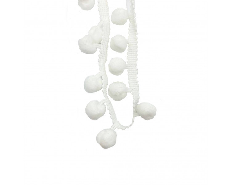 Nastro Decorativo con Pompon | 3cm x 1m Nastro Decorativo con Pompon | 3cm x 1m