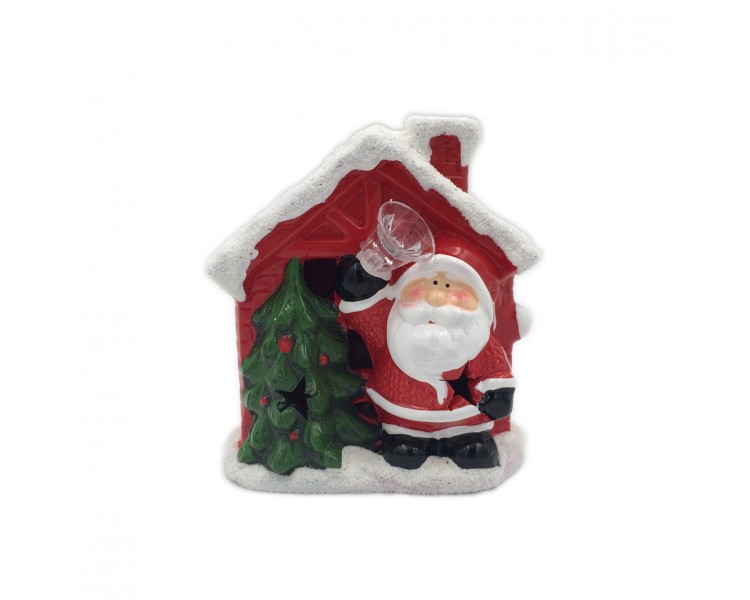 Babbo Natale Decorativo con Luci Interne | 13x8x14,5cm Babbo Natale Decorativo con Luci Interne | 13x8x14,5cm