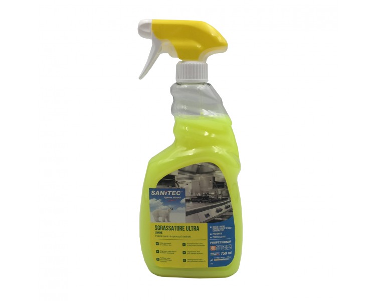 "Sanitec" Sgrassatore Ultra | Limone - 750ml "Sanitec" Sgrassatore Ultra | Limone - 750ml