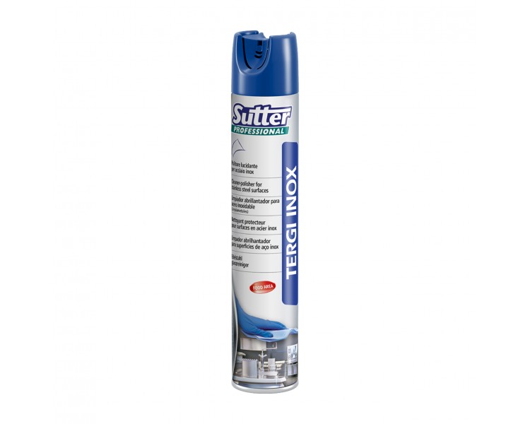 "Sutter" Pulitore Lucidante per Acciaio Inox - Tergi Inox | 500ml "Sutter" Pulitore Lucidante per Acciaio Inox - Tergi Inox | 500ml