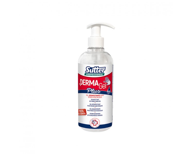 "Sutter" Gel Disinfettante - Derma Gel Plus | 500ml "Sutter" Gel Disinfettante - Derma Gel Plus | 500ml