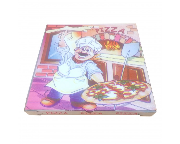 Scatola Pizza Occhiellata | 45x45x5cm - 90 pezzi Scatola Pizza Occhiellata | 45x45x5cm - 90 pezzi