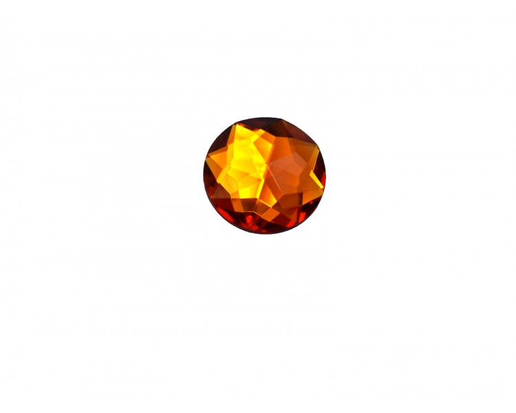 Zircone Tondo | Oro / 30 mm Zircone Tondo | Oro / 30 mm