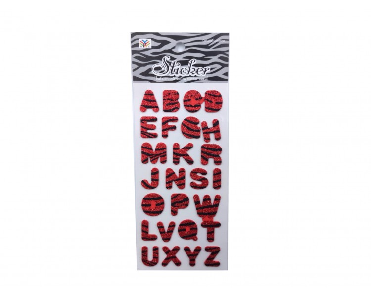 Adesivi blister lettere | Rosso Adesivi blister lettere | Rosso
