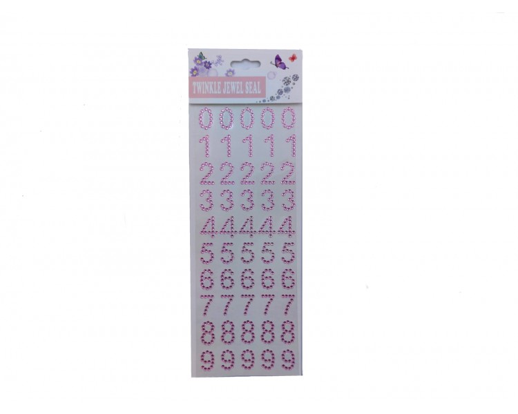 Adesivi stickers zirconi | Rosa Adesivi stickers zirconi | Rosa