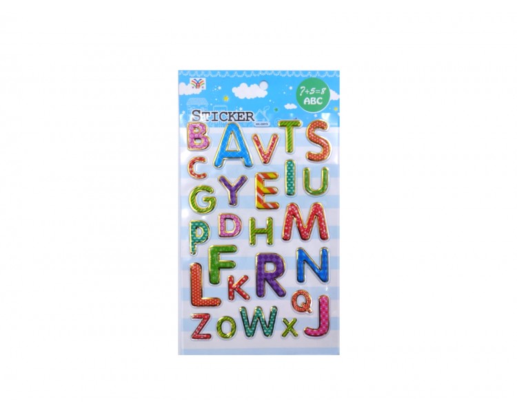 Adesivi stickers lettere Adesivi stickers lettere