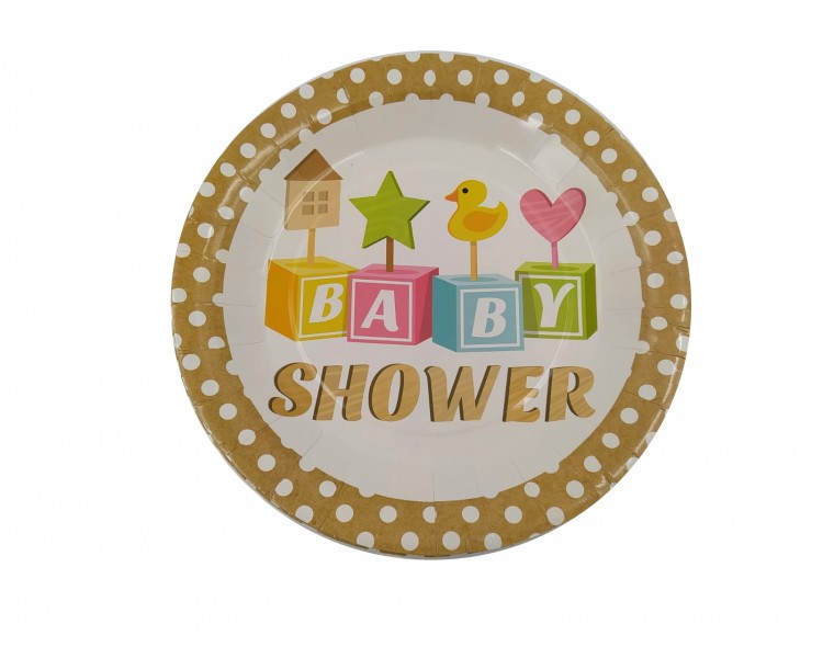 Piatti di carta per feste | 23 cm - 10 pezzi Piatti di carta per feste | 23 cm - 10 pezzi