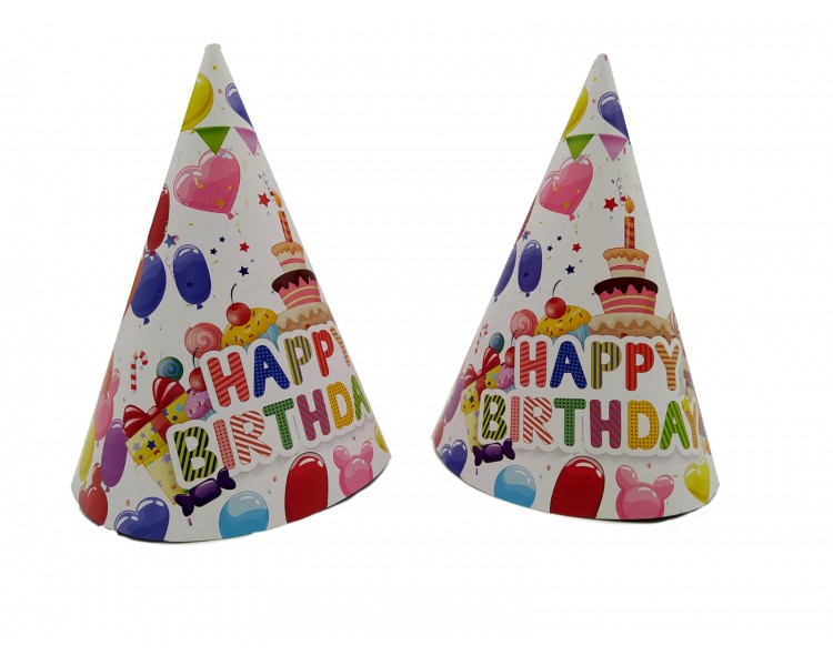 Cappelli per feste di compleanno | 10 pezzi Cappelli per feste di compleanno | 10 pezzi