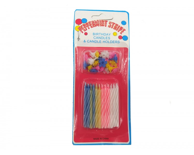 Candeline di compleanno | 24 pezzi Candeline di compleanno | 24 pezzi