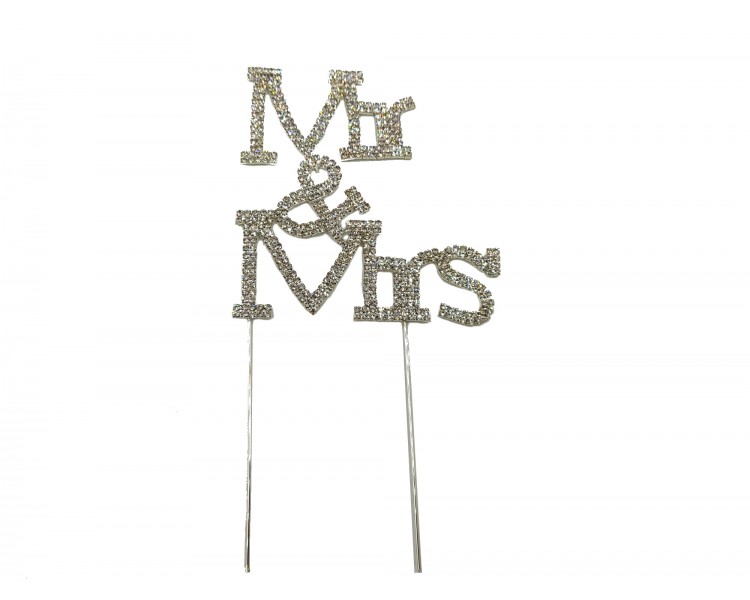 Topper per torte | Mr and Mrs Topper per torte | Mr and Mrs