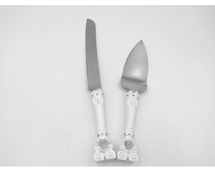 Set di coltello e spatola per torta Set di coltello e spatola per torta