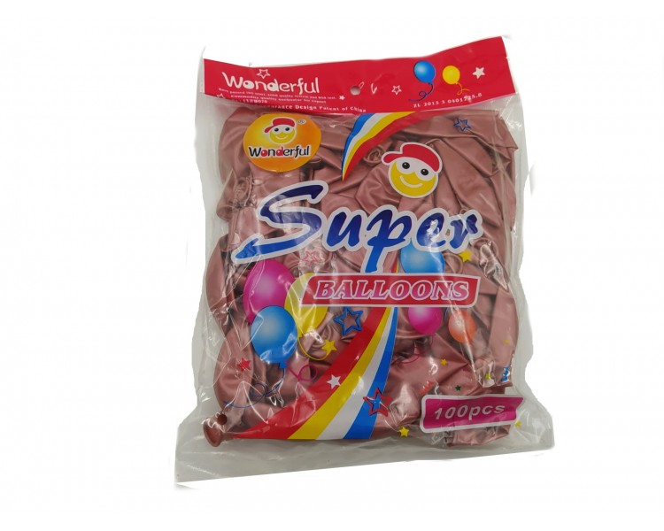 Palloncini ,,Super Balloons" | Bordeaux - 100 pezzi Palloncini ,,Super Balloons" | Bordeaux - 100 pezzi