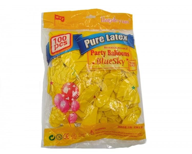 Palloncini ,,12” Sky Balloons" | Giallo - 100 pezzi Palloncini ,,12” Sky Balloons" | Giallo - 100 pezzi