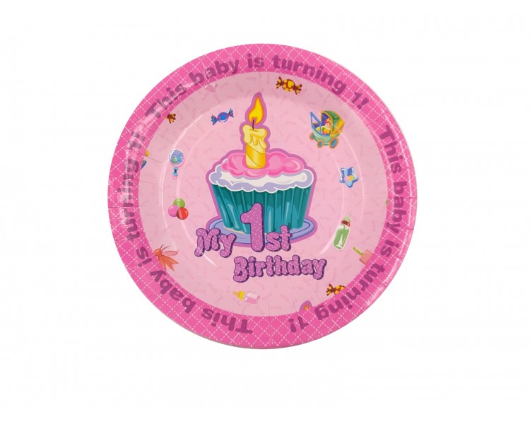 Piatti di carta per feste | 23 cm - 10 pezzi Piatti di carta per feste | 23 cm - 10 pezzi