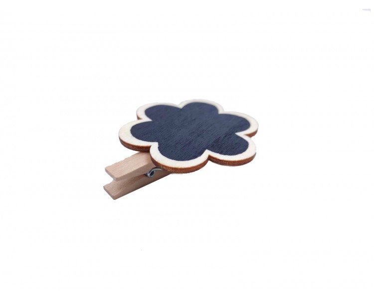 Molletta in Legno | Fiore / 4,5 cm Molletta in Legno | Fiore / 4,5 cm