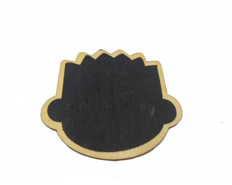 Lavagnetta in Legno | Sagoma Viso / 7,5x8 cm Lavagnetta in Legno | Sagoma Viso / 7,5x8 cm