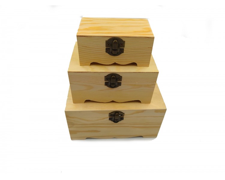 SCATOLE IN LEGNO | 3 in 1 SCATOLE IN LEGNO | 3 in 1
