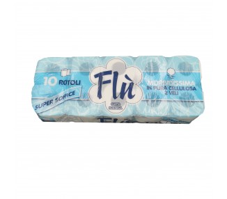 Carta Igienica "Flù" | 2 veli - 10 pezzi