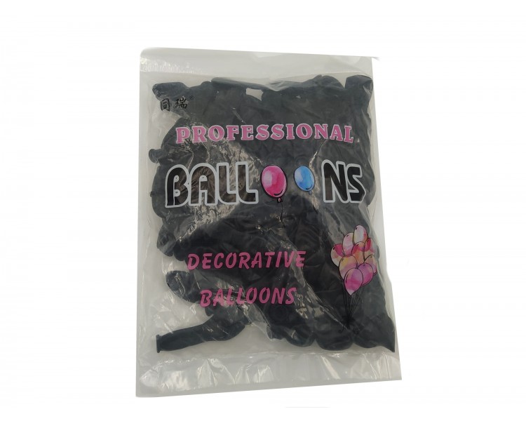 Palloncini ,,Balloons profesional" | Nero - 200 pezzi Palloncini ,,Balloons profesional" | Nero - 200 pezzi