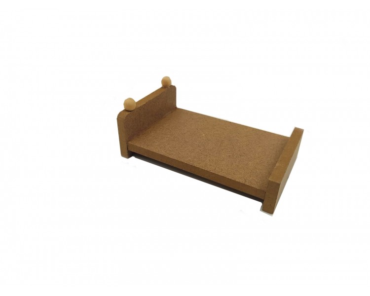 Forme decorative di legno | Letto / 10x6x4 cm Forme decorative di legno | Letto / 10x6x4 cm