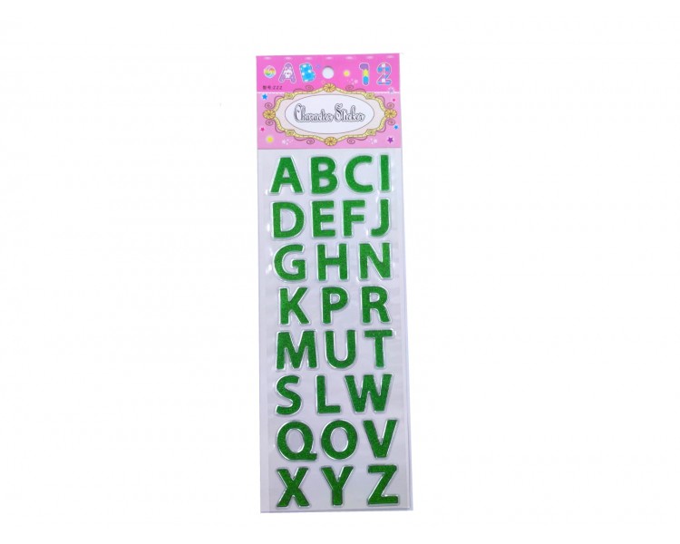 Adesivi blister lettere | Verde Adesivi blister lettere | Verde