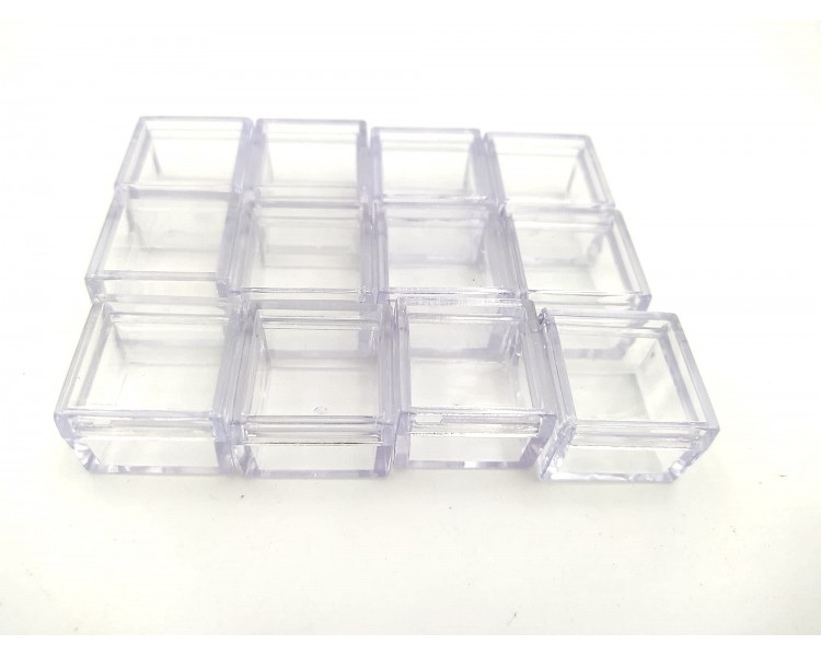Scatoline di plastica | 12 pezzi Scatoline di plastica | 12 pezzi
