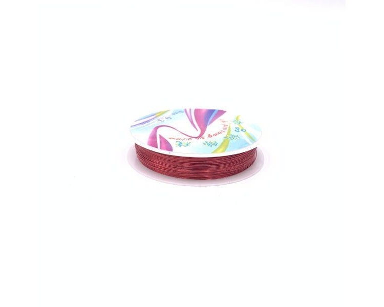 Filo per gioielli | Rosso / 0,3 mm Filo per gioielli | Rosso / 0,3 mm
