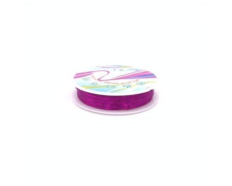Filo per gioielli | Fucsia / 0,3 mm Filo per gioielli | Fucsia / 0,3 mm