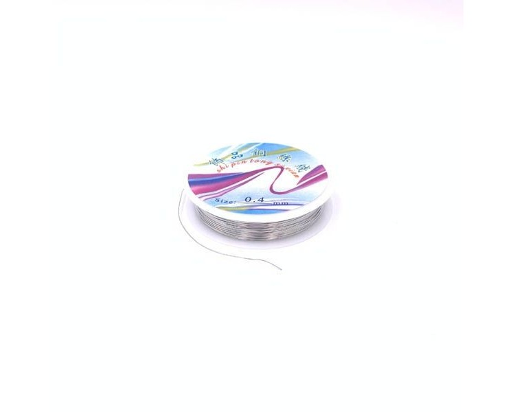 Filo per gioielli | Argento / 0,4 mm Filo per gioielli | Argento / 0,4 mm