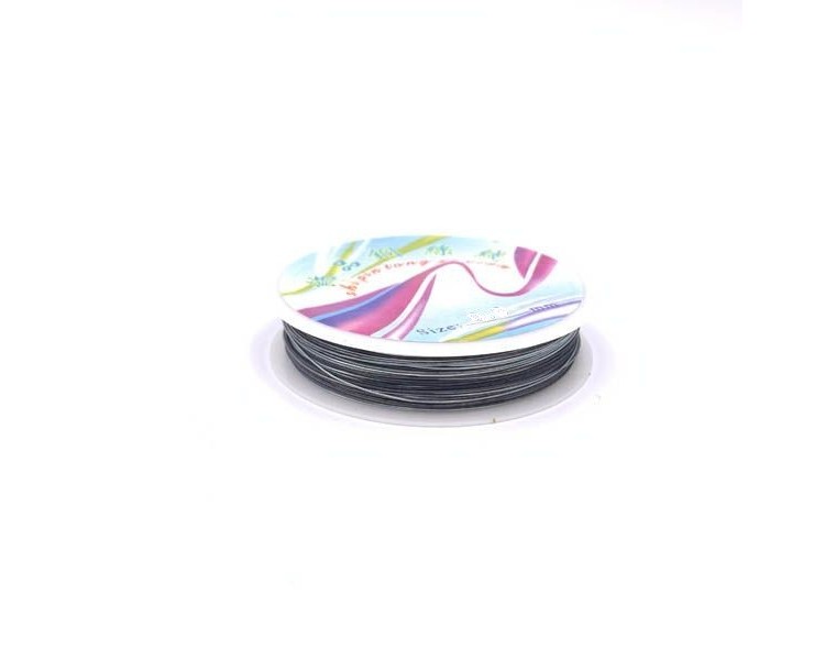 Filo per gioielli | Nero / 0,4mm Filo per gioielli | Nero / 0,4mm