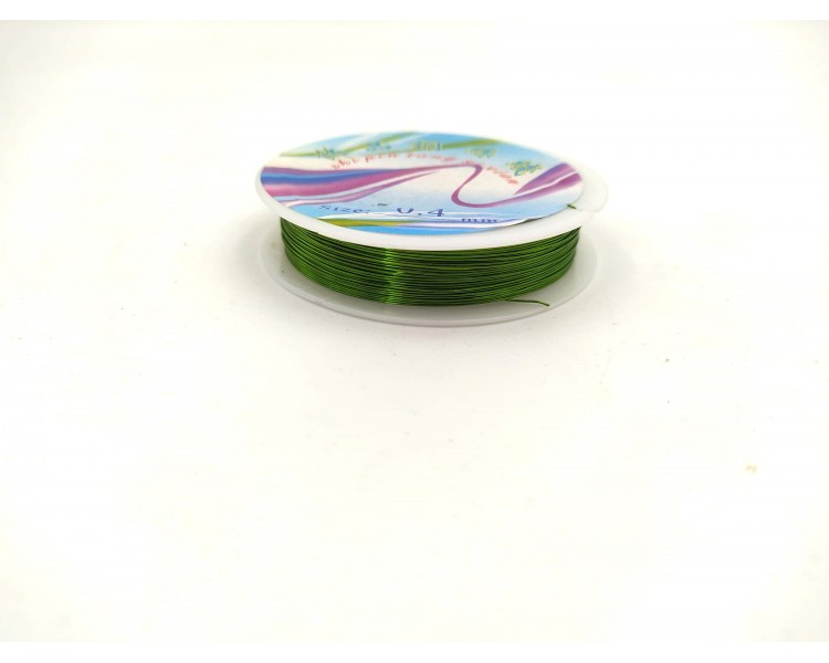 Filo per gioielli | Verde Chiaro / 0,4mm Filo per gioielli | Verde Chiaro / 0,4mm