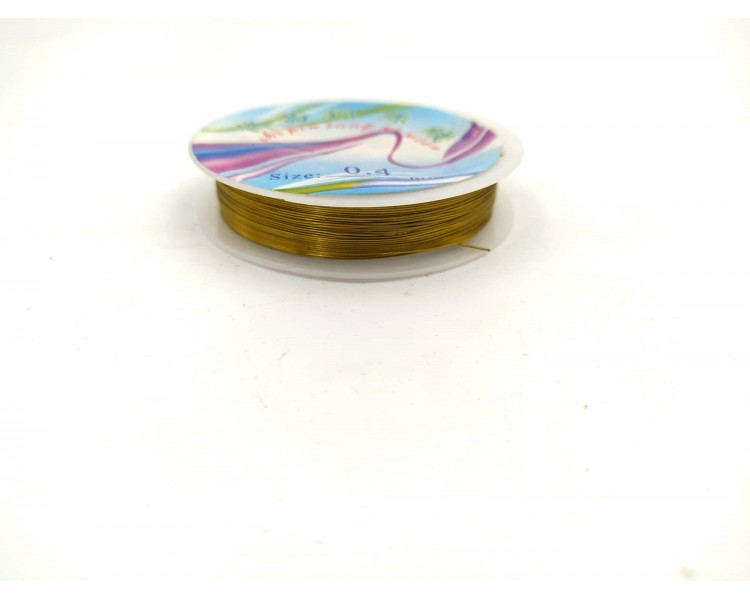 Filo per gioielli | Oro / 0,4mm Filo per gioielli | Oro / 0,4mm
