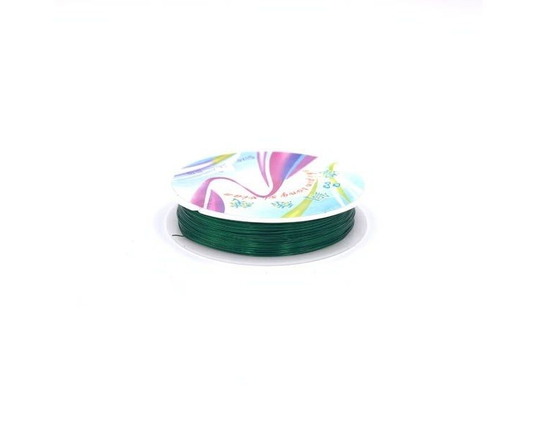 Filo per gioielli | Verde Scuro / 0,6mm Filo per gioielli | Verde Scuro / 0,6mm