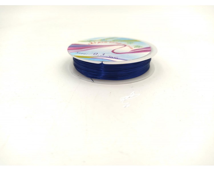 Filo per gioielli | Blu Navy / 0,3 mm Filo per gioielli | Blu Navy / 0,3 mm