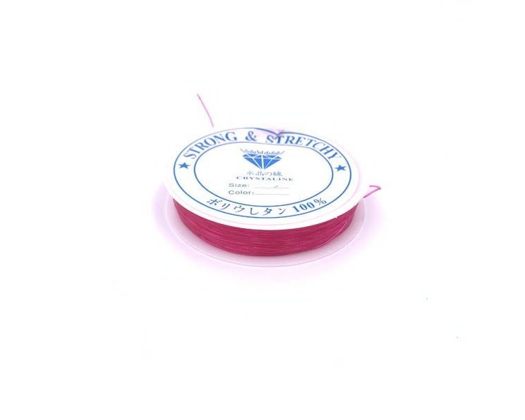 Lino elastico | Fucsia / 0,8mm Lino elastico | Fucsia / 0,8mm