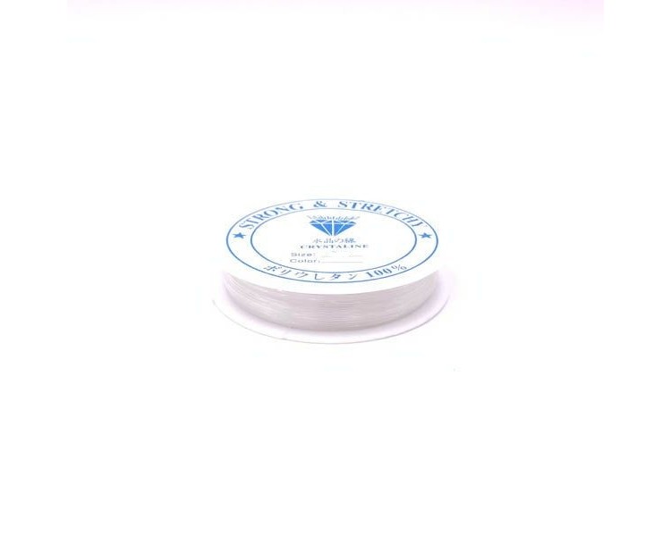 Lino elastico | Trasparente / 0,5mm Lino elastico | Trasparente / 0,5mm