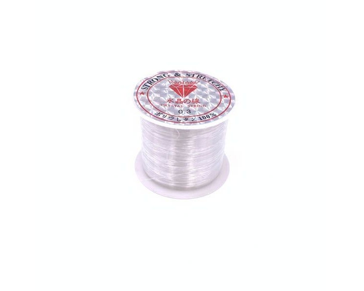 Lino elastico |Trasparente / 0,3mm Lino elastico |Trasparente / 0,3mm