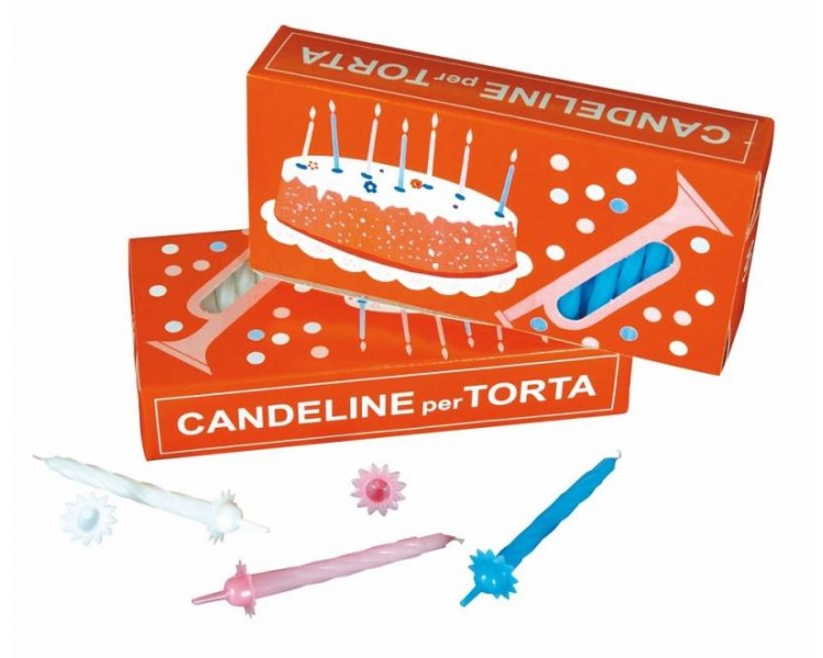 Candeline | Rosa / 0,6x6,5cm - 100 pezzi Candeline | Rosa / 0,6x6,5cm - 100 pezzi