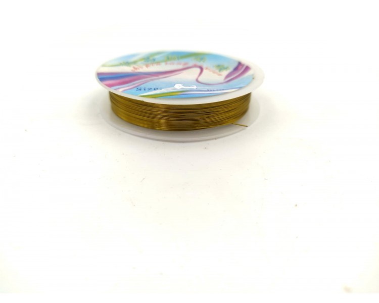 Filo per gioielli | Oro / 0,5mm Filo per gioielli | Oro / 0,5mm