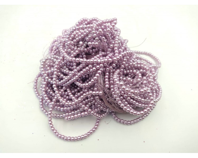 Perline | Viola Lavanda / 4 mm