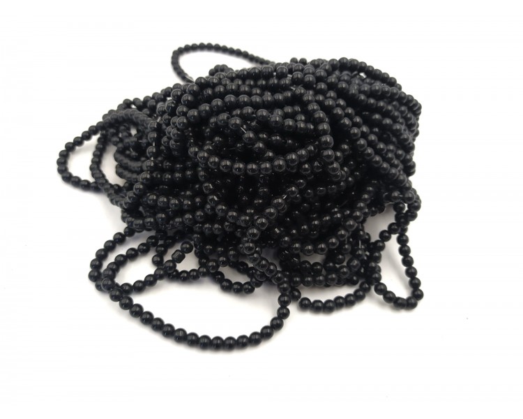 Perline | Nero / 6 mm Perline | Nero / 6 mm