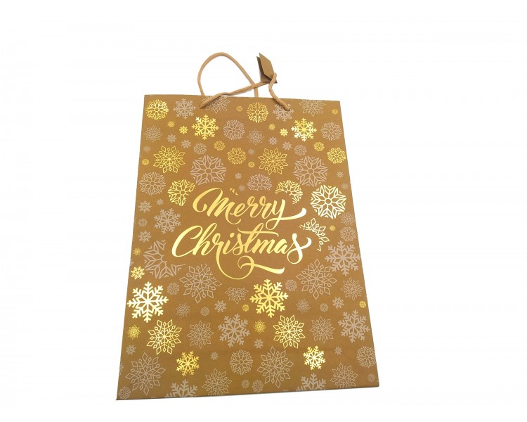 Shopper in Carta - Merry Christmas - 33x45 Shopper in Carta - Merry Christmas - 33x45