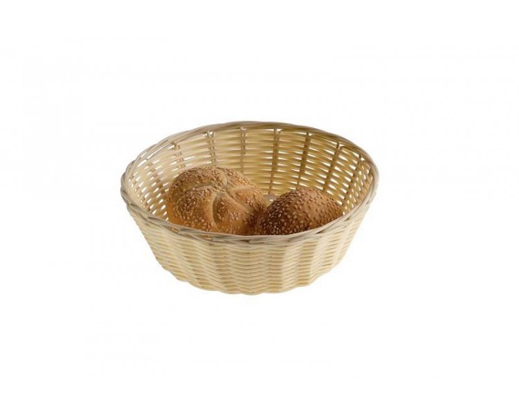 Cestino Tondo Standard Beige - Diametro 20 cm - Altezza 6 cm Cestino Tondo Standard Beige - Diametro 20 cm - Altezza 6 cm